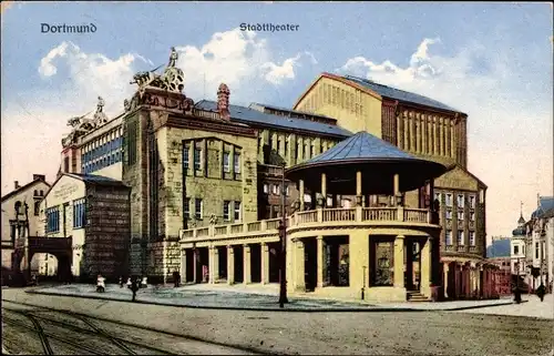 Ak Dortmund im Ruhrgebiet, Stadttheater