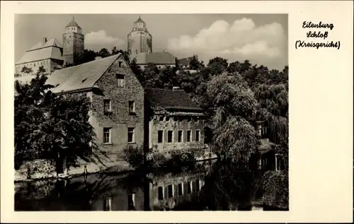 Ak Eilenburg an der Mulde Sachsen, Schloss, Kreisgericht