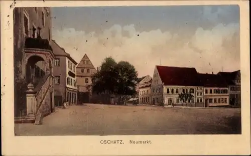 Ak Oschatz in Sachsen, Neumarkt