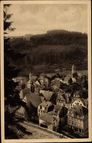 Ak Monschau Montjoie in der Eifel, Gesamtansicht