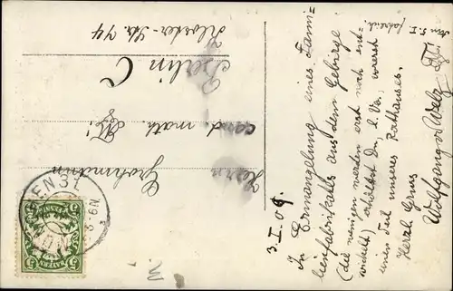 Ak München, Spielerker am Rathaus, Tournier und Schäfflertanz