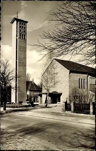 Ak Hamburg Eimsbüttel Lokstedt, Christ-König-Kirche
