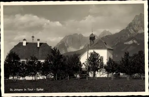 Ak Sankt Johann in Tirol, Spital