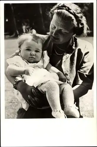 Ak Juliana der Niederlande, Prinzessin Marijke, Soestdijk 1948