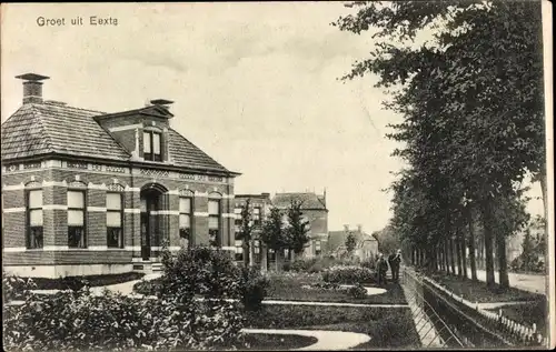 Ak Eexta Groningen, Ortspartie, Villa