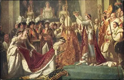 Künstler Ak David, J. L., Le Sacre de Napoleon Ier