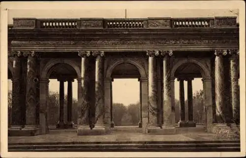 Ak Versailles Yvelines, Facade du grand Trianon