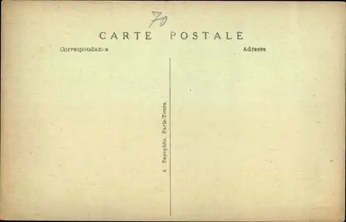 Ak Paris VIII, Triumphbogen, Arc de Triomphe, Tombe du Soldat Inconnu