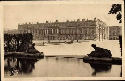 Ak Versailles Yvelines, Le Palais