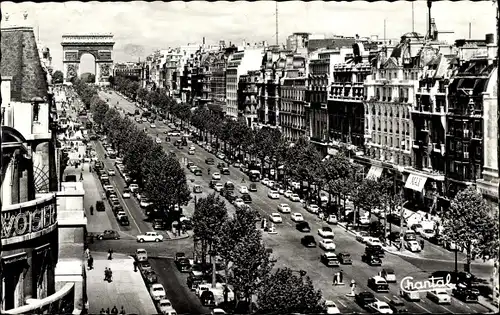 Ak Paris VIII. Arrondissement Élysée, Avenue Champs-Elysees