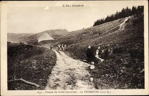 Ak L'Ain Le Fromentel Putanges Orne, Chemin du Grand Colombier