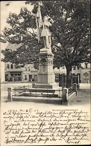 Ak Jena in Thüringen, Burschenschaftsdenkmal