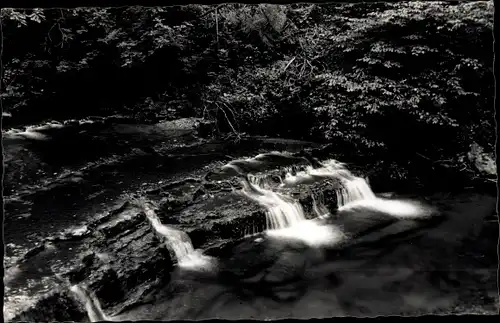 Ak Landpoststempel Bachheim über Donaueschingen, Gauchachschlucht