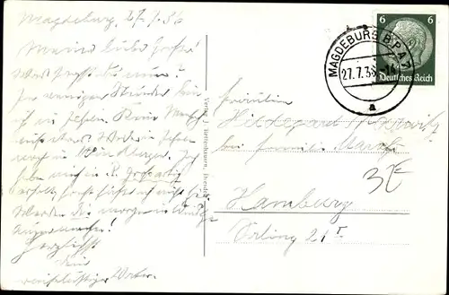 Ak Magdeburg, Elbe mit Dom