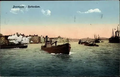 Ak Rotterdam Südholland Niederlande, Boompjes