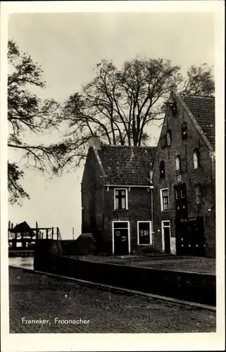 Ak Franeker Friesland Niederlande, Froonacher