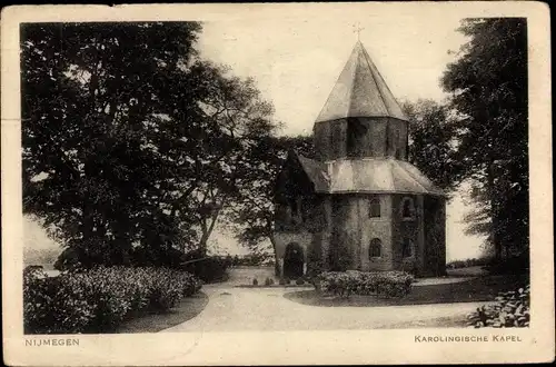 Ak Nijmegen Gelderland, Karolingische Kapel