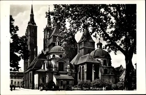 Ak Wrocław Breslau Schlesien, Dom