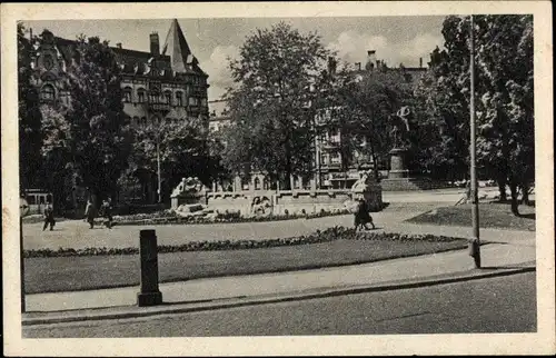 Ak Magdeburg, Kaiser Wilhelm Platz