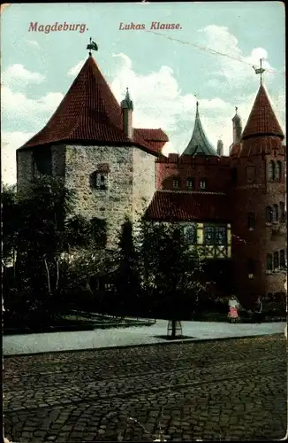 Ak Magdeburg an der Elbe, Lukas Klause