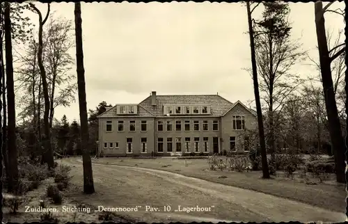 Ak Dennenoord Zuidlaren Drenthe Niederlande, Pav. 10 Lagerhout