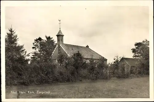 Ak Zorgvlied Drenthe, Ned. Herv. Kerk