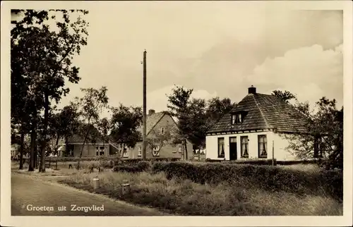 Ak Zorgvlied Drenthe, Dorpsgezicht