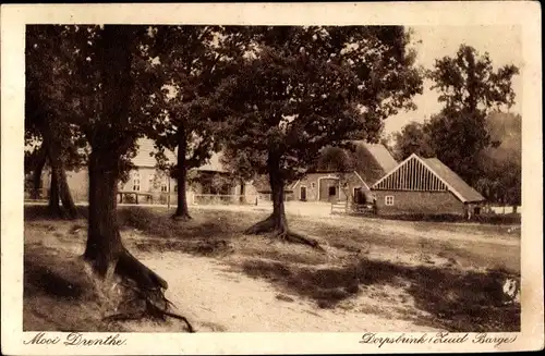 Ak Drenthe Niederlande, Dorpsbrink