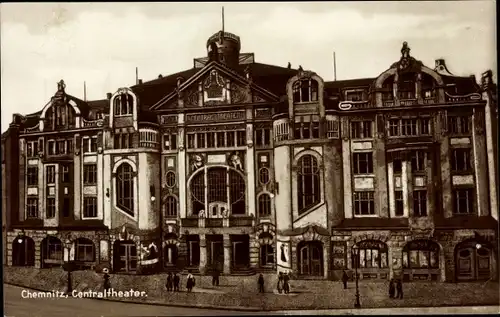 Ak Chemnitz in Sachsen, Centraltheater