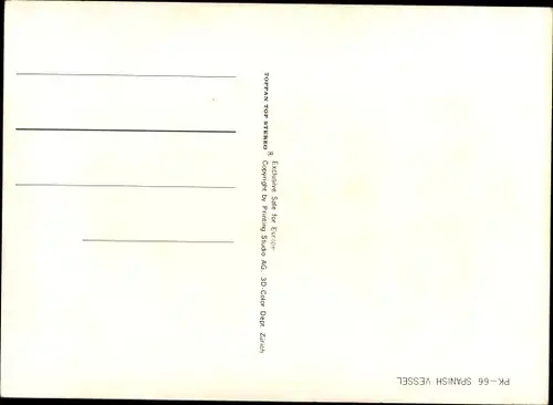 3D Ak Dreimaster, Spanisches Segelschiff, Spanish Vessel