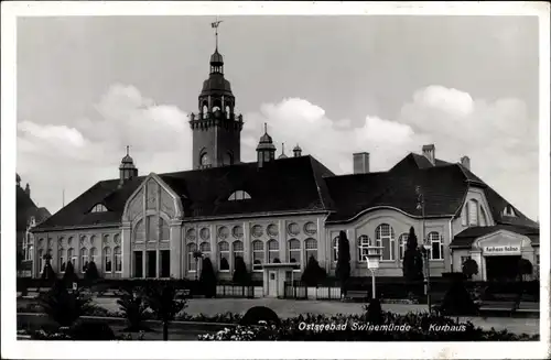 Ak Świnoujście Swinemünde Pommern, Kurhaus