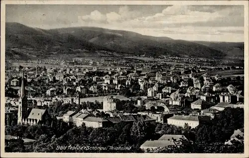 Ak Teplice Teplitz Region Aussig, Panorama