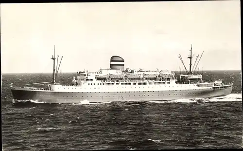 Ak Dampfschiff SS Maasdam, Holland America Line, HAL
