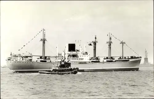 Ak Koninklijke Rotterdamsche Lloyd, KRL, Dampfer M.S. Mississippi Lloyd