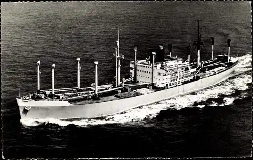 Ak Frachtschiff SS Overijsel, Koninklijke Rotterdamsche Lloyd, KRL