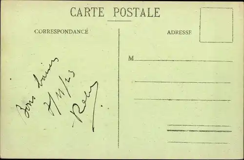 Ak Marine de Commerce, Dampfer Asie, Compagnie des Chargeurs Réunis