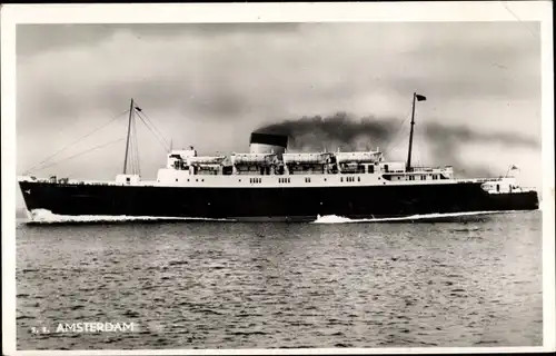 Ak Dampfer SS Amsterdam der British Railways Sealink