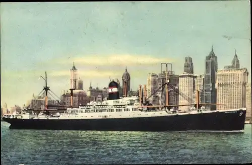 Ak Dampfer Four Aces, American Export Lines