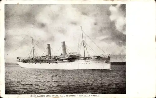 Ak Royal Mail Steamer Armadale Castle, Union-Castle Line