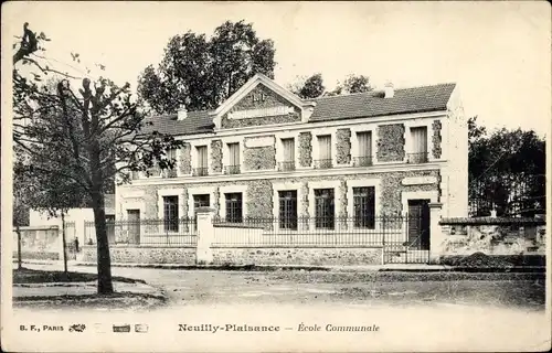 Ak Neuilly Plaisance Seine Saint Denis, Ecole Communale