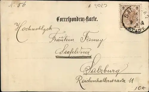 Ak Salzburg in Österreich, Weizenstainer Hof, Früherrnheim