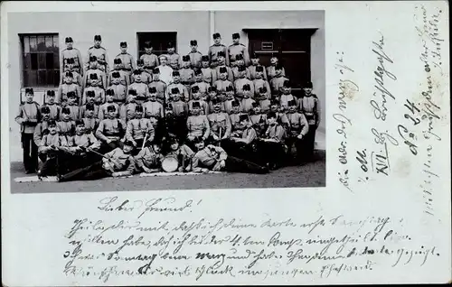 Foto Ak Wien, Gruppenportrait, Soldaten in Uniform