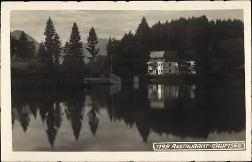 Ak Kramsach in Tirol, Restaurant Krumsee