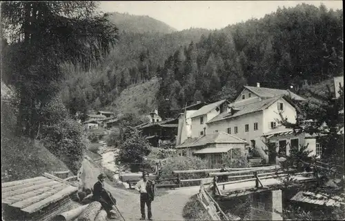 Ak Fulpmes in Tirol, Plöven im Stubaital