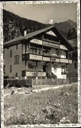 Ak Mayrhofen im Zillertal Tirol, Pension Gaisberger