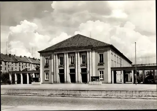 Ak Guben in der Niederlausitz, Wilhelm Pieck Stadt, Filmtheater Friedensgrenze, Kino