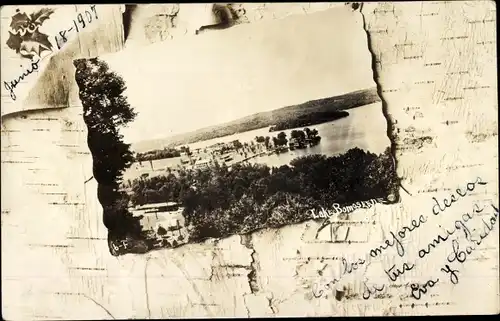 Foto Ak Vermont USA, Lake Bomoseen