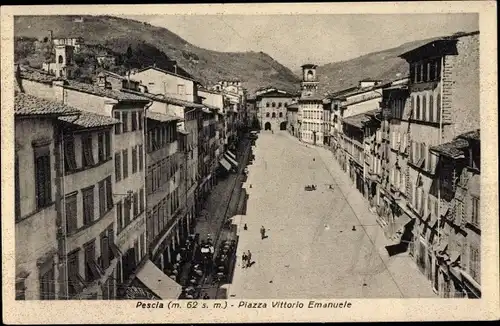 Ak Pescia Toskana, Piazza Vittorio Emanuele