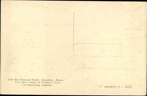 Ak Pescia Toskana, Piazza Vittorio Emanuele