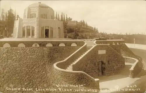 Foto Ak Corbett Multnomah County Oregon USA, Crown Point, Vista House